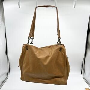 American Leather Co Womens Brown Leather Purse Medium Handbags
